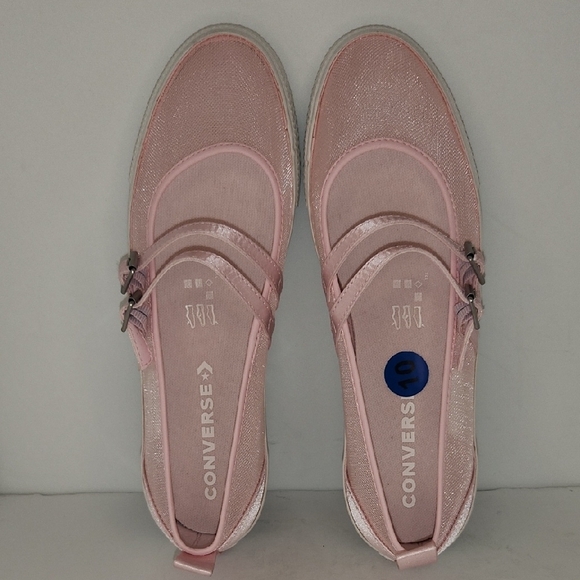 Converse Pink Women's Flats with Buckle Straps - Picture 10 of 10